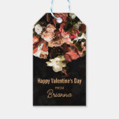 "Fall Floral Fantasy" Geschenkanhänger (Vorderseite)