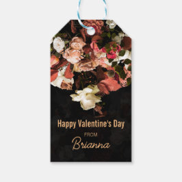 "Fall Floral Fantasy" Geschenkanhänger