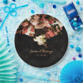 "Fall Floral Fantasy" Pappteller (Party)