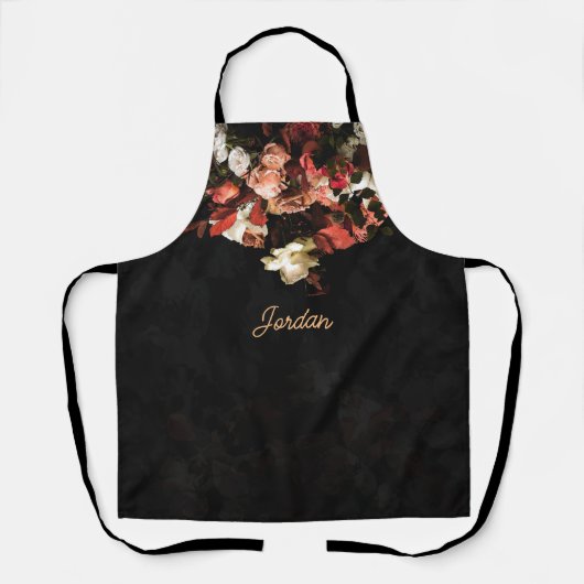 "Fall Floral Fantasy" Schürze (Vorderseite)