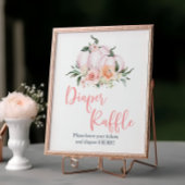 Fall Floral Little Pumpkin Dusche Windelwanne Raff Poster