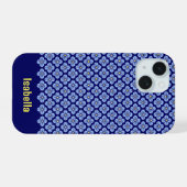 Fall Floral Muster Case-Mate iPhone 15 Hülle (Rückseite (Horizontal))