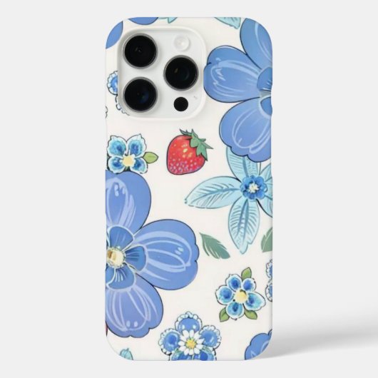 Fall Floral Muster Case-Mate iPhone Case-Mate iPhone Hülle (Rückseite)