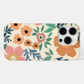 Fall Floral Muster Case-Mate iPhone Case-Mate iPhone Hülle (Rückseite (Horizontal))