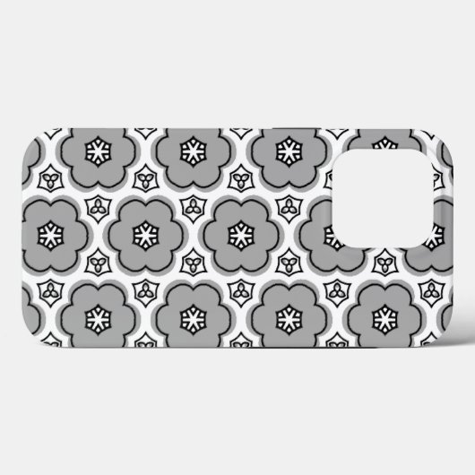 Fall Floral Muster Case-Mate iPhone Hülle (Rückseite (Horizontal))