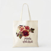 Fall Floral Mutter der Braut Hochzeitsgeschenk Tragetasche (Vorne)