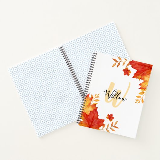 Fall Floral Notizblock (Innenseite)