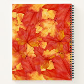 Fall Floral Notizblock (Rückseite)