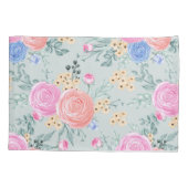 Fall Floral Pillow Kissenbezug (Rückseite-Links)