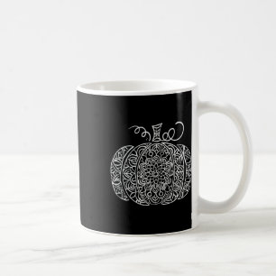 Fall Floral Pumpkin Graphic Kaffeetasse