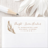 Fall Floral | Rücksendeadresse (Insitu)