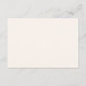 Fall Floral Rustic Baby Dusche Windeln Windeln Raf Begleitkarte (Rückseite)