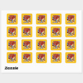 Fall Floral Sticker (Blatt)