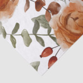 Fall Floral Tissue Paper Seidenpapier (Detail)