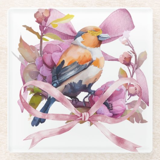 FALL FLORAL VRRR GLASUNTERSETZER (Vorderseite)