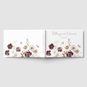 Fall Floral Wedding Gästebuch (Voll)