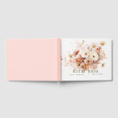 Fall Florals Wedding Guest Book Gästebuch (Voll)