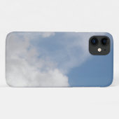 Fall Fluffy Clouds iPhone 3 Case-Mate iPhone Hülle (Rückseite (Horizontal))