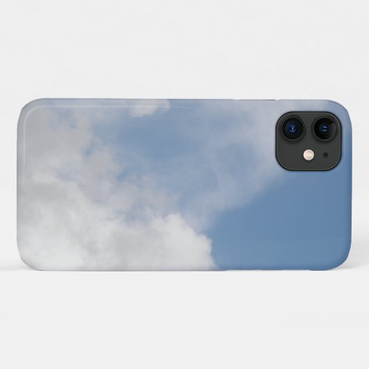 Fall Fluffy Clouds iPhone 3 Case-Mate iPhone Hülle (Rückseite (Horizontal))