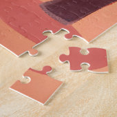 Fall Foliage | Abstrakte Wasserfarbe Puzzle (Seite)