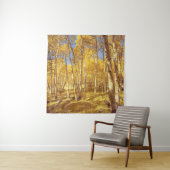 Fall Foliage Aspen Forest Wandteppich (Beispiel)