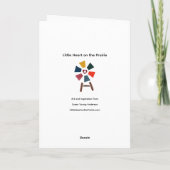 Fall Foliage at Good Earth State Park Karte (Rückseite)