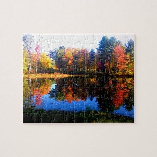 Fall Foliage aus New England Puzzle (Horizontal)
