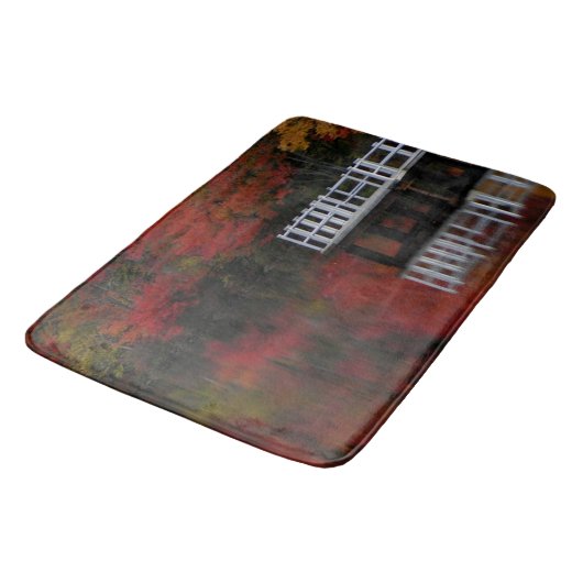 Fall Foliage Badematte (Schrägansicht)