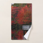 Fall Foliage Badhandtuch Set (Handtuch)