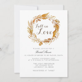 Fall Foliage | Brautparty Einladung