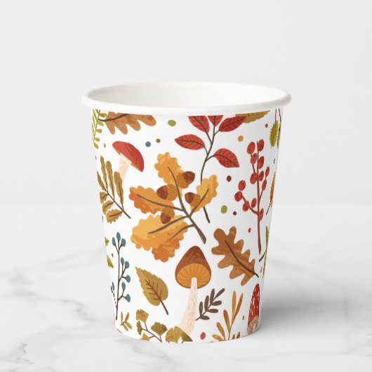 Fall Foliage Cup Pappbecher (Rückseite)