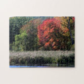 Fall Foliage, die einen Marsch Orton-Effekt grenzt Puzzle (Horizontal)