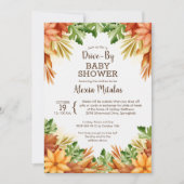 Fall Foliage Drive-BY Baby Shower Einladungen (Vorderseite)