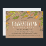 Fall Foliage Erntedank Dinner Party Einladung<br><div class="desc">Das moderne rustikale Party lädt Sie zum Erntedank-Dinner ein. Freuen Sie sich auf eine Kaskade an Blätter in warmen Herbstfarben. Personalisieren Sie mit allen Party-Details,  um es ganz zu Ihrem eigenen für eine Ernte Zeit feiern Ihre Freunde werden nicht bald vergessen.</div>