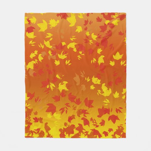 Fall Foliage Fleecedecke (Vorderseite)