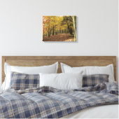 Fall Foliage Foto Serene Herbstwälder Leinwanddruck (Insitu (Schlafzimmer))
