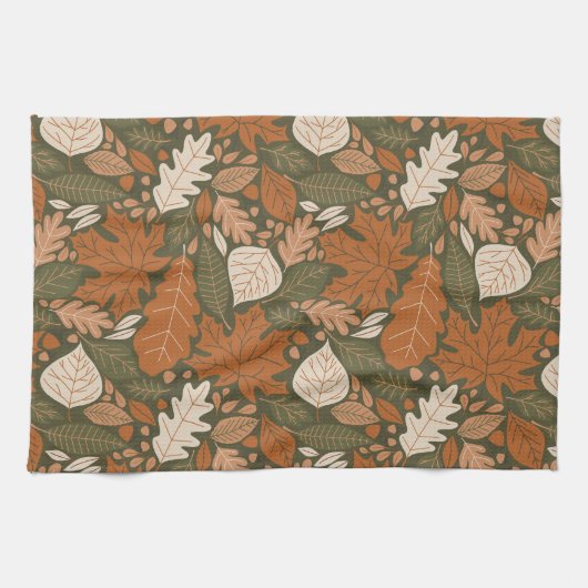 Fall Foliage Geschirrtuch (Horizontal)