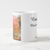 Fall Foliage in Oak Bluffs - Martha's Vineyard Jumbo-Tasse (Vorderseite)