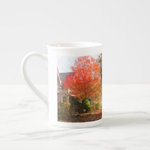 Fall Foliage in Oak Bluffs - Martha's Vineyard Porzellantasse