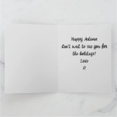 Fall Foliage Karte (Innenseite)