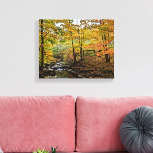Fall Foliage Leinwanddruck (Insitu (Wohnzimmer))