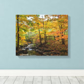 Fall Foliage Leinwanddruck (Insitu (Holzboden))