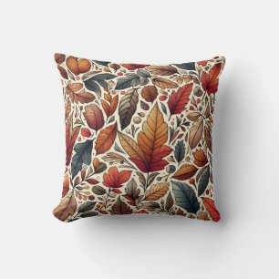 Fall Foliage Muster Kissen