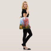 Fall Foliage Nature Foto Malerei Tasche (Am Model)
