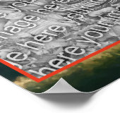 Fall Foliage Nature Malerei erstellen Sie Ihr eige Poster (Ecke)