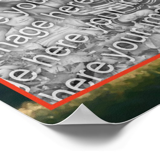 Fall Foliage Nature Malerei erstellen Sie Ihr eige Poster (Ecke)