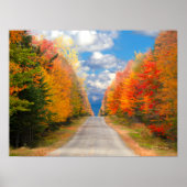 Fall Foliage New England Poster (Vorne)