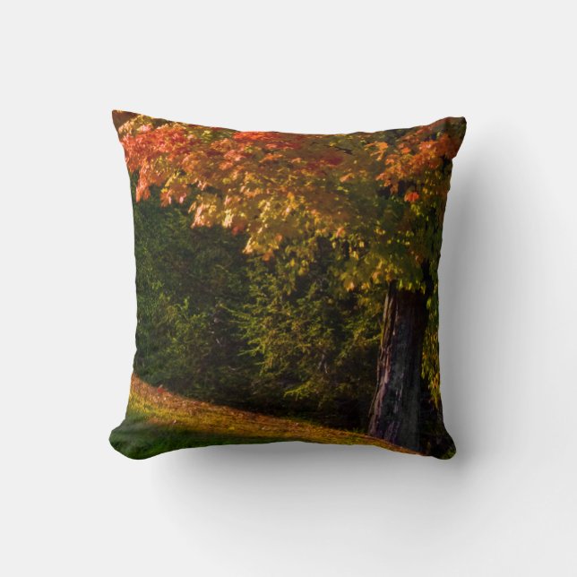 Fall Foliage Pillow Szenen | Akzent Säule 3 von 3 Kissen (Vorderseite)