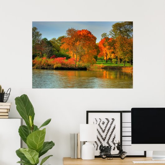 Fall Foliage Poster (Heimbüro)