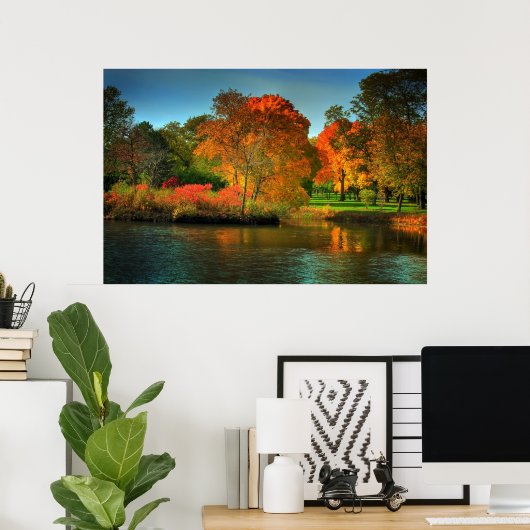 Fall Foliage Poster (Heimbüro)